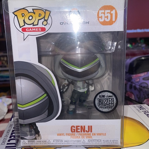 Funko Pop! Vinyl: Overwatch - Genji #551 BlizzCon Premiere - Picture 2 of 3